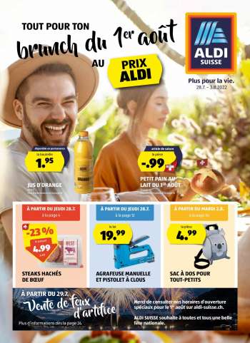 Volantino Aldi - 28.7.2022 - 3.8.2022.