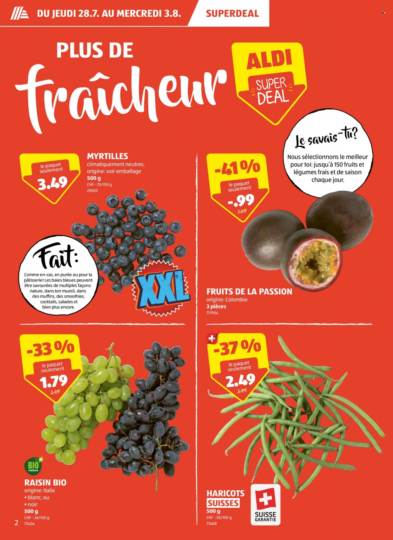 Volantino Aldi - 28.7.2022 - 3.8.2022. Pagina 2