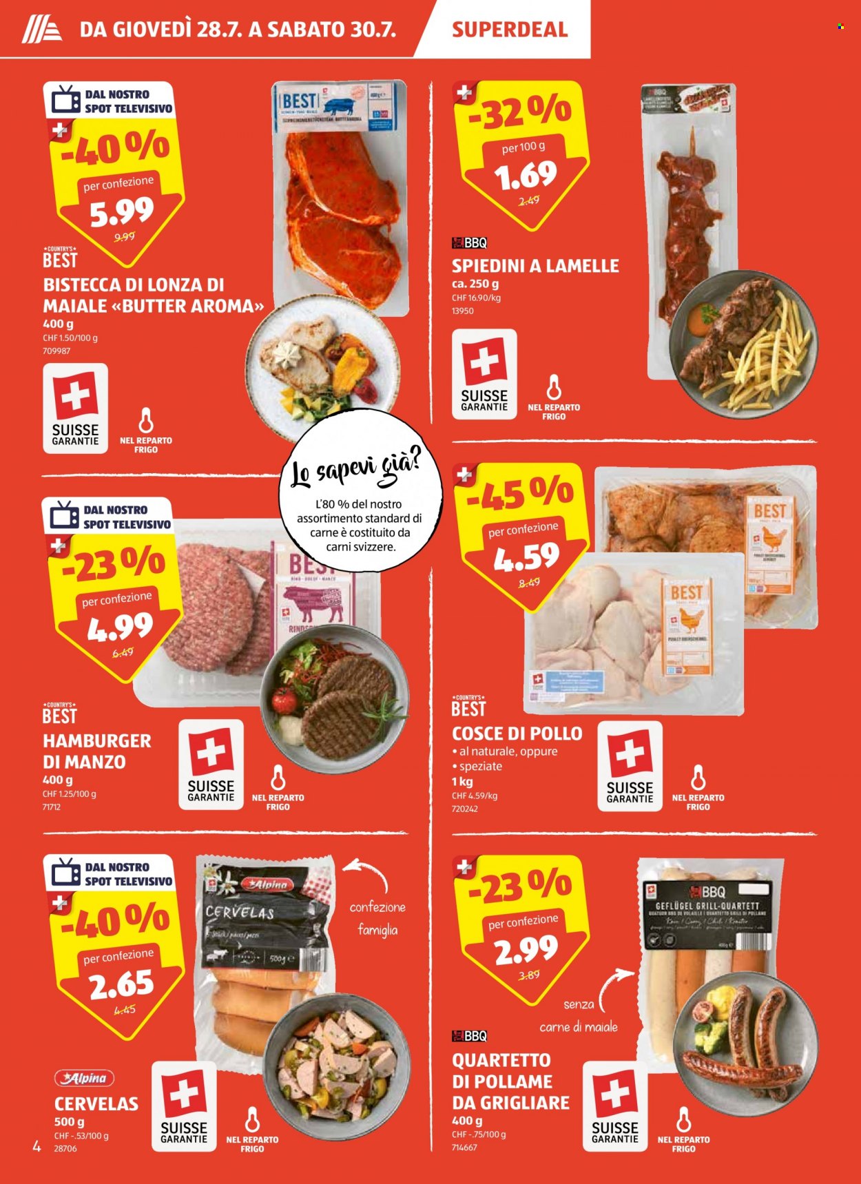 Volantino Aldi - 28.7.2022 - 3.8.2022. Pagina 4