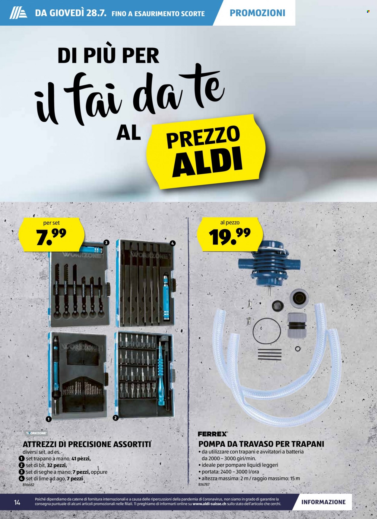 Volantino Aldi - 28.7.2022 - 3.8.2022. Pagina 14