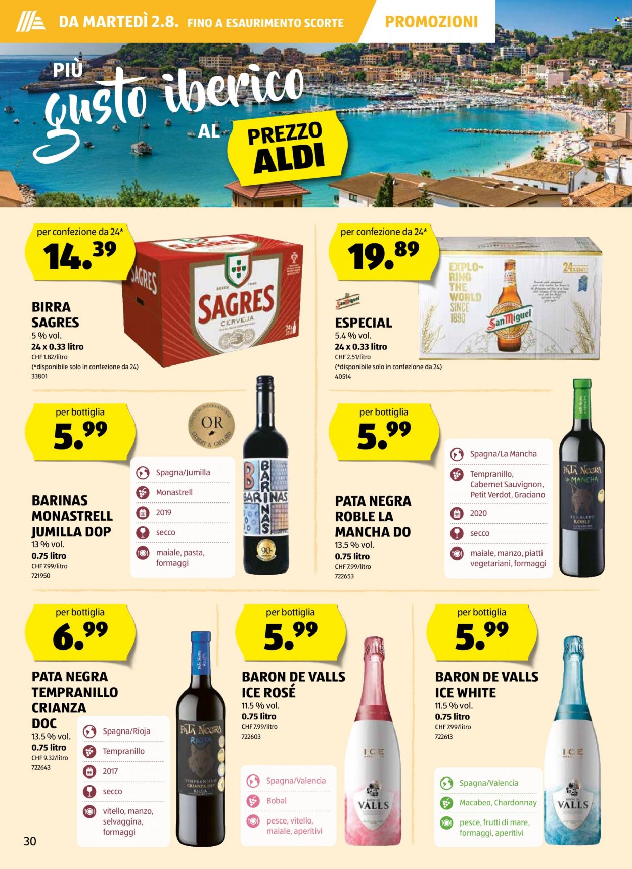 Volantino Aldi - 28.7.2022 - 3.8.2022. Pagina 30