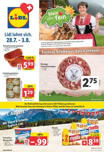 Prospekte Lidl - 28.7.2022 - 3.8.2022.