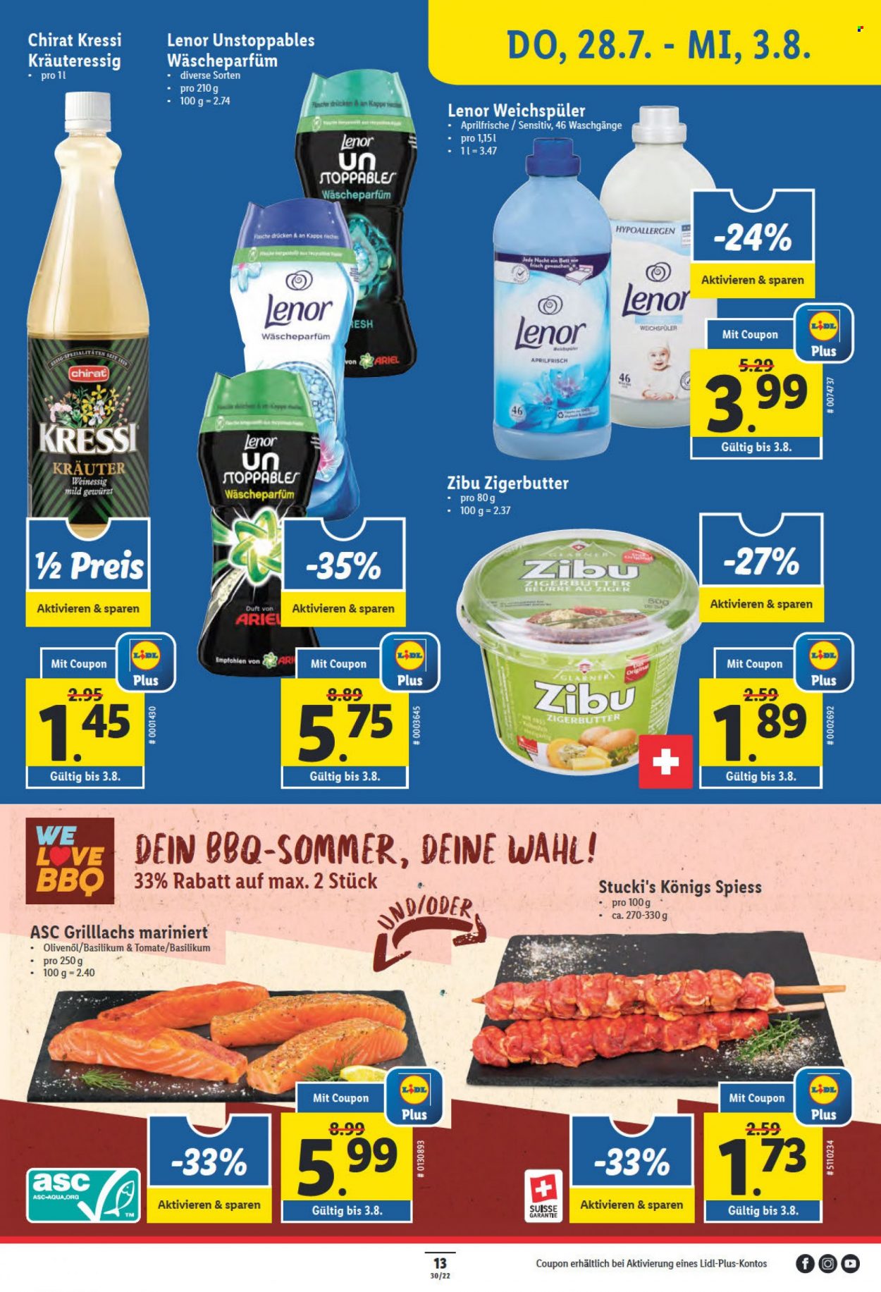 Volantino Lidl - 28.7.2022 - 3.8.2022. Pagina 13