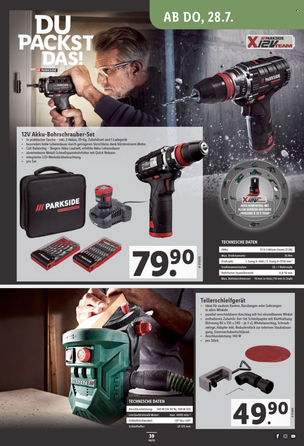 Volantino Lidl - 28.7.2022 - 3.8.2022. Pagina 39