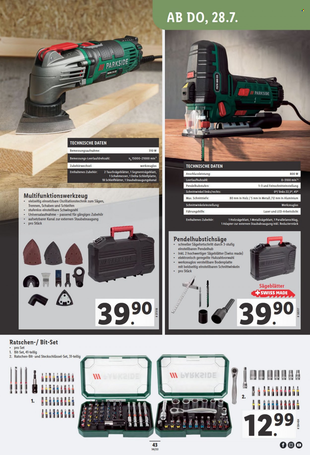 Volantino Lidl - 28.7.2022 - 3.8.2022. Pagina 43