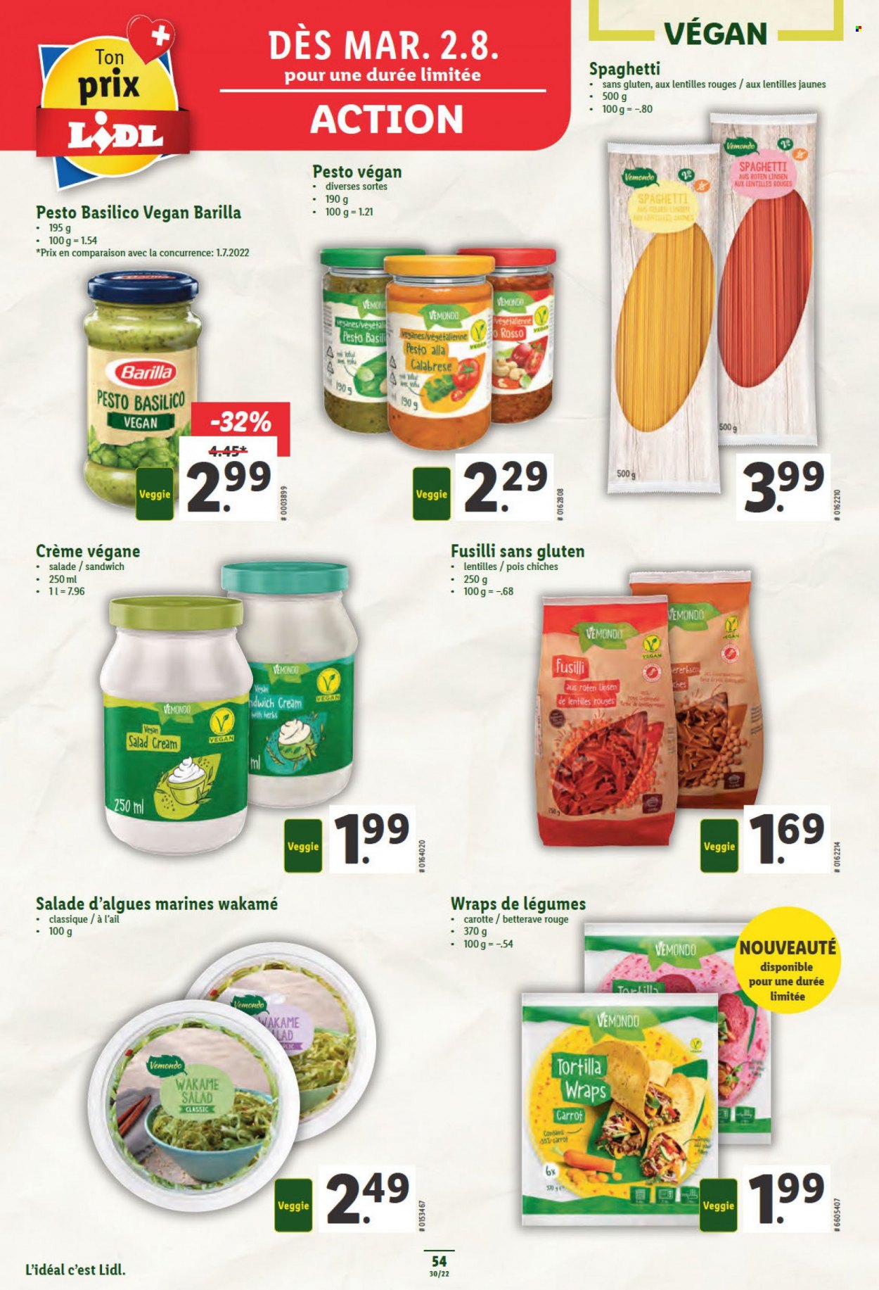 Volantino Lidl - 28.7.2022 - 3.8.2022. Pagina 54