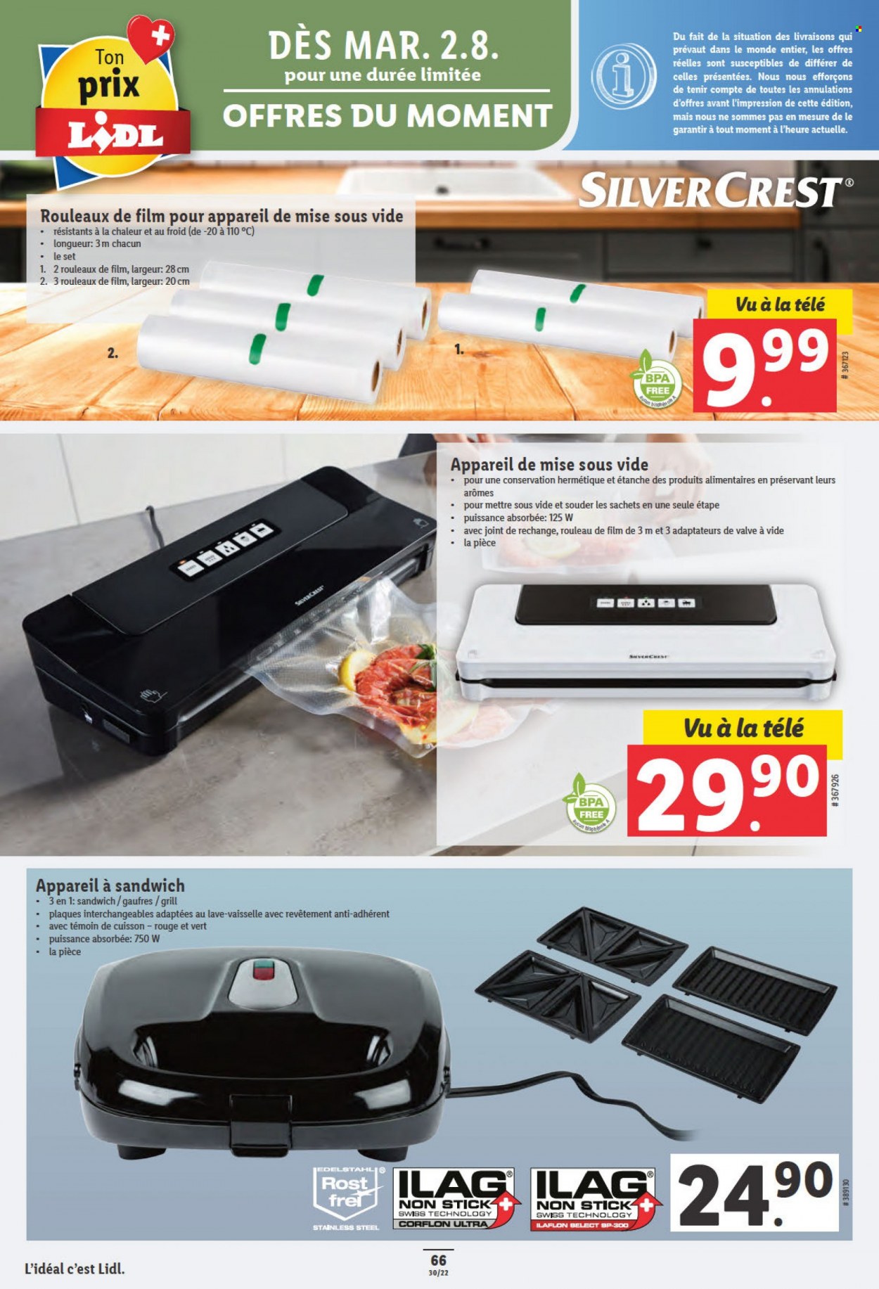 Volantino Lidl - 28.7.2022 - 3.8.2022. Pagina 66