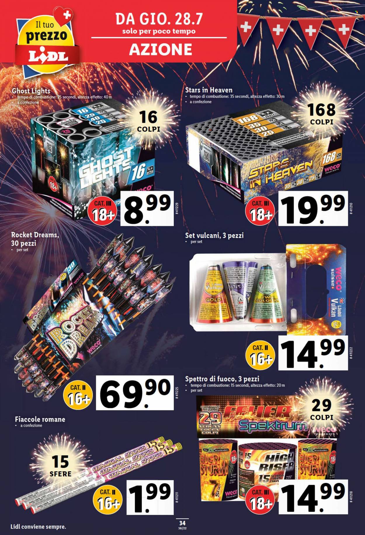 Volantino Lidl - 28.7.2022 - 3.8.2022. Pagina 34
