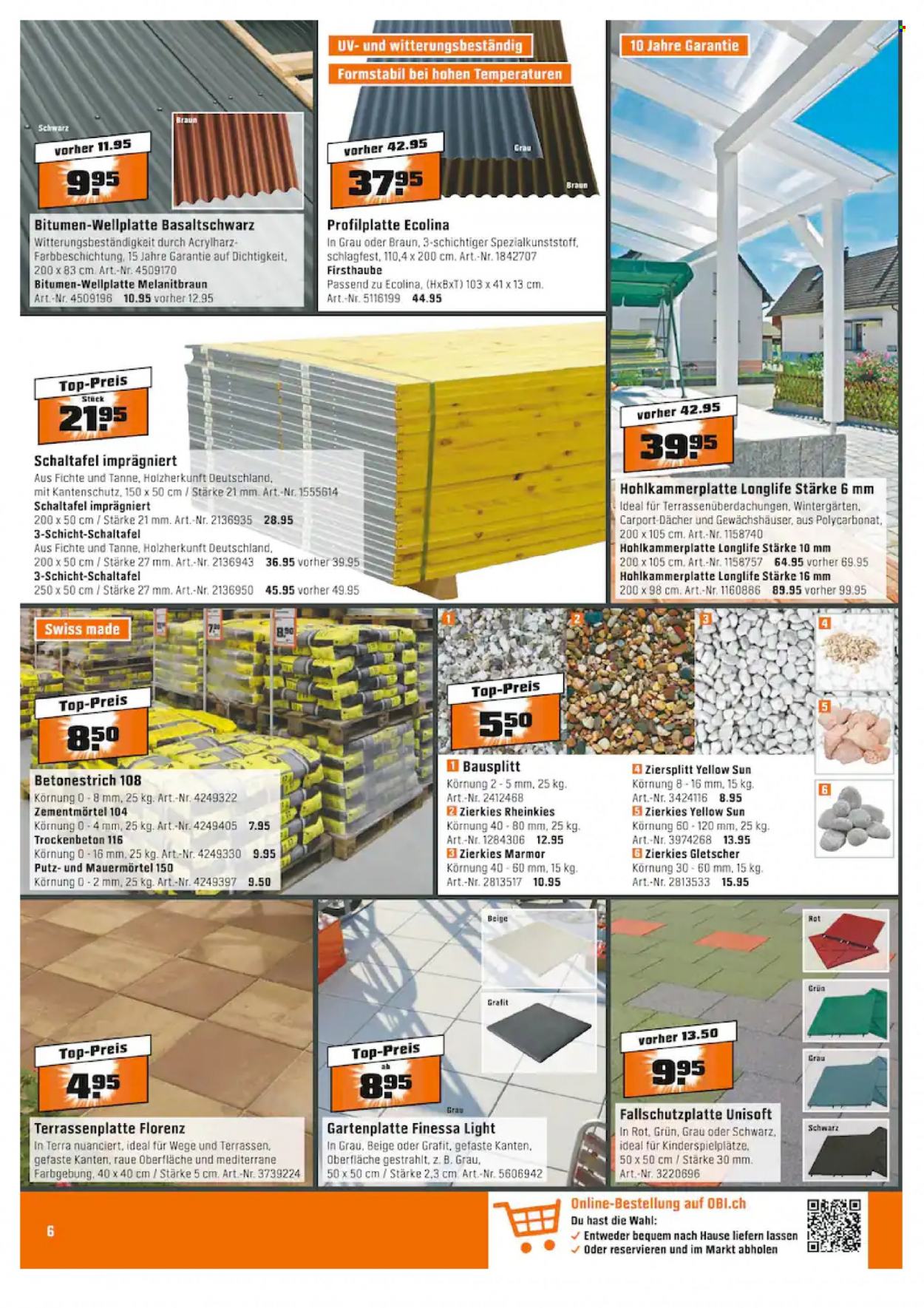 Catalogue OBI - 25.7.2022 - 6.8.2022. Page 6