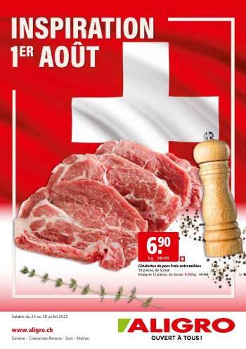 Volantino ALIGRO - 25.7.2022 - 30.7.2022.
