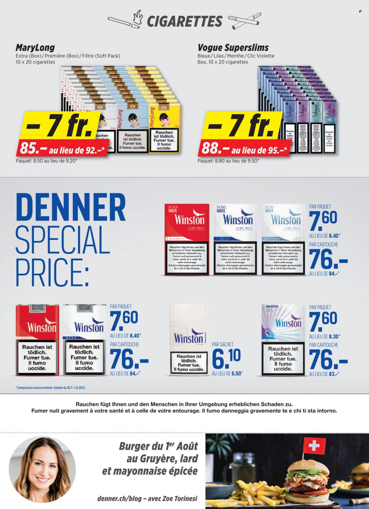 Catalogue Denner - 26.7.2022 - 1.8.2022. Page 23