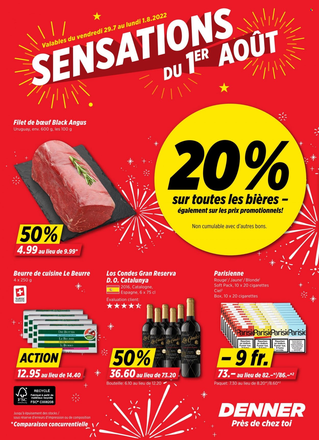 Catalogue Denner - 26.7.2022 - 1.8.2022. Page 24