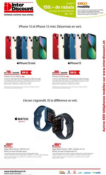 Volantino Interdiscount - 25.7.2022 - 7.8.2022.