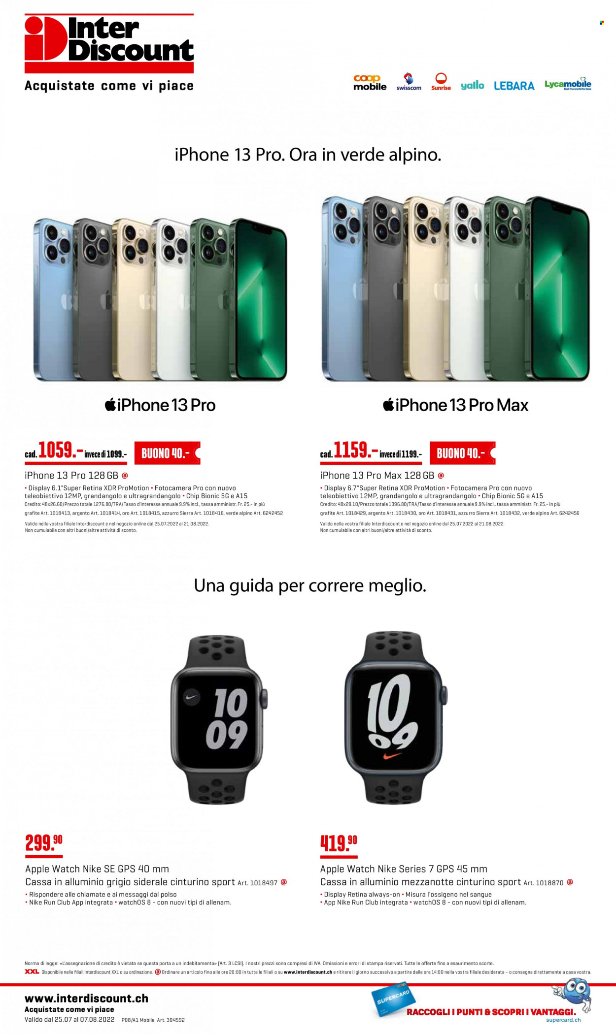 Catalogue Interdiscount - 25.7.2022 - 7.8.2022. Page 8