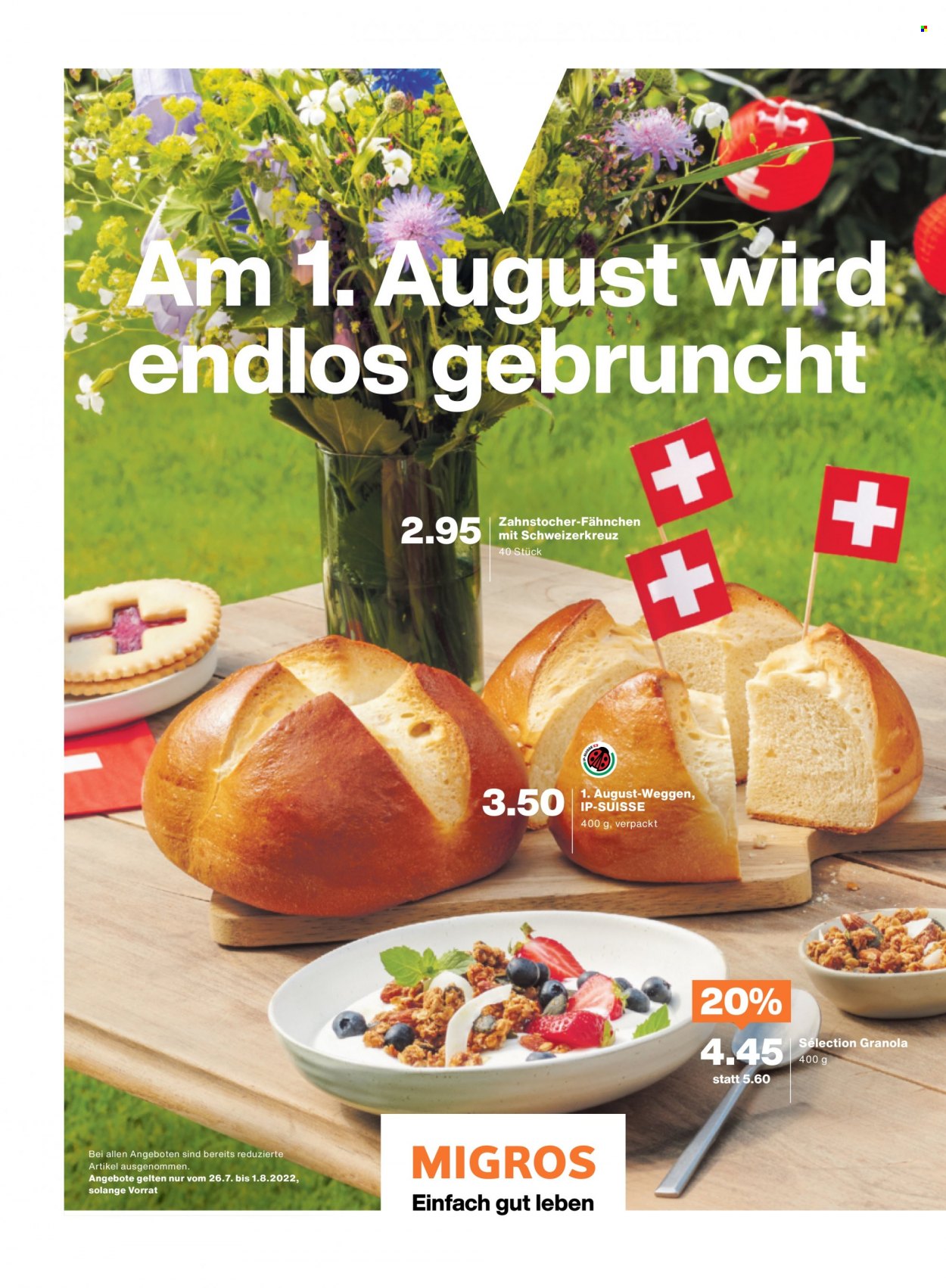 Catalogue Migros - 25.7.2022 - 31.7.2022. Page 2