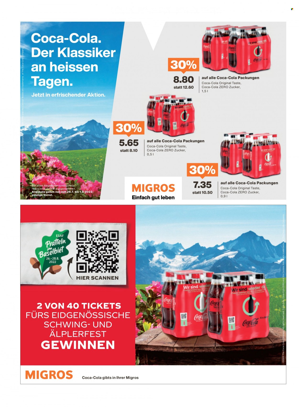 Catalogue Migros - 25.7.2022 - 31.7.2022. Page 22