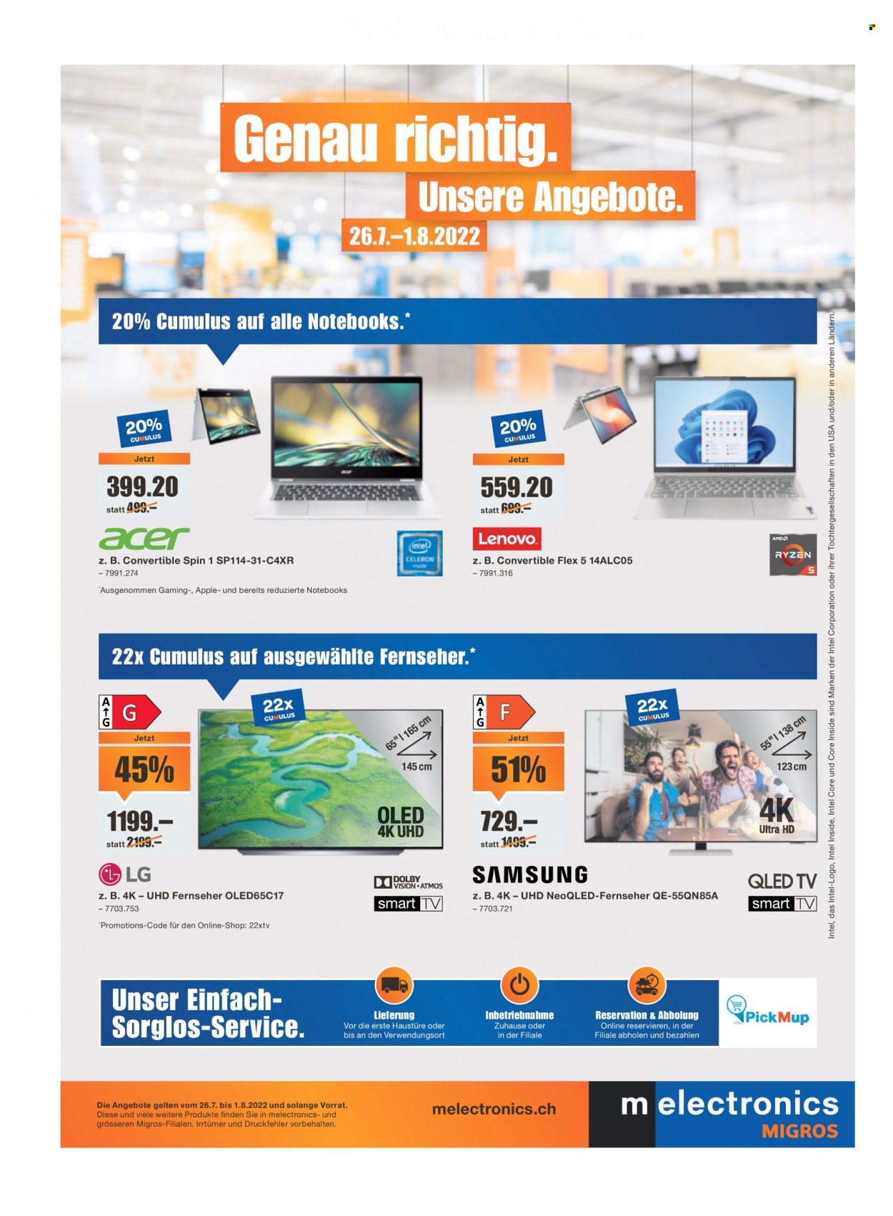 Catalogue Migros - 25.7.2022 - 31.7.2022. Page 26
