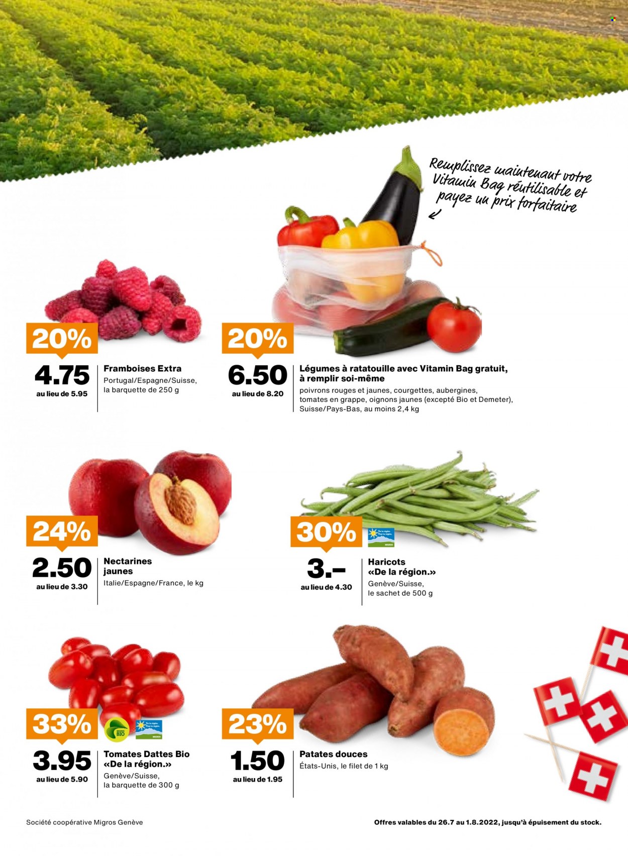 Prospekt Migros - 26.7.2022 - 1.8.2022. Seite 3