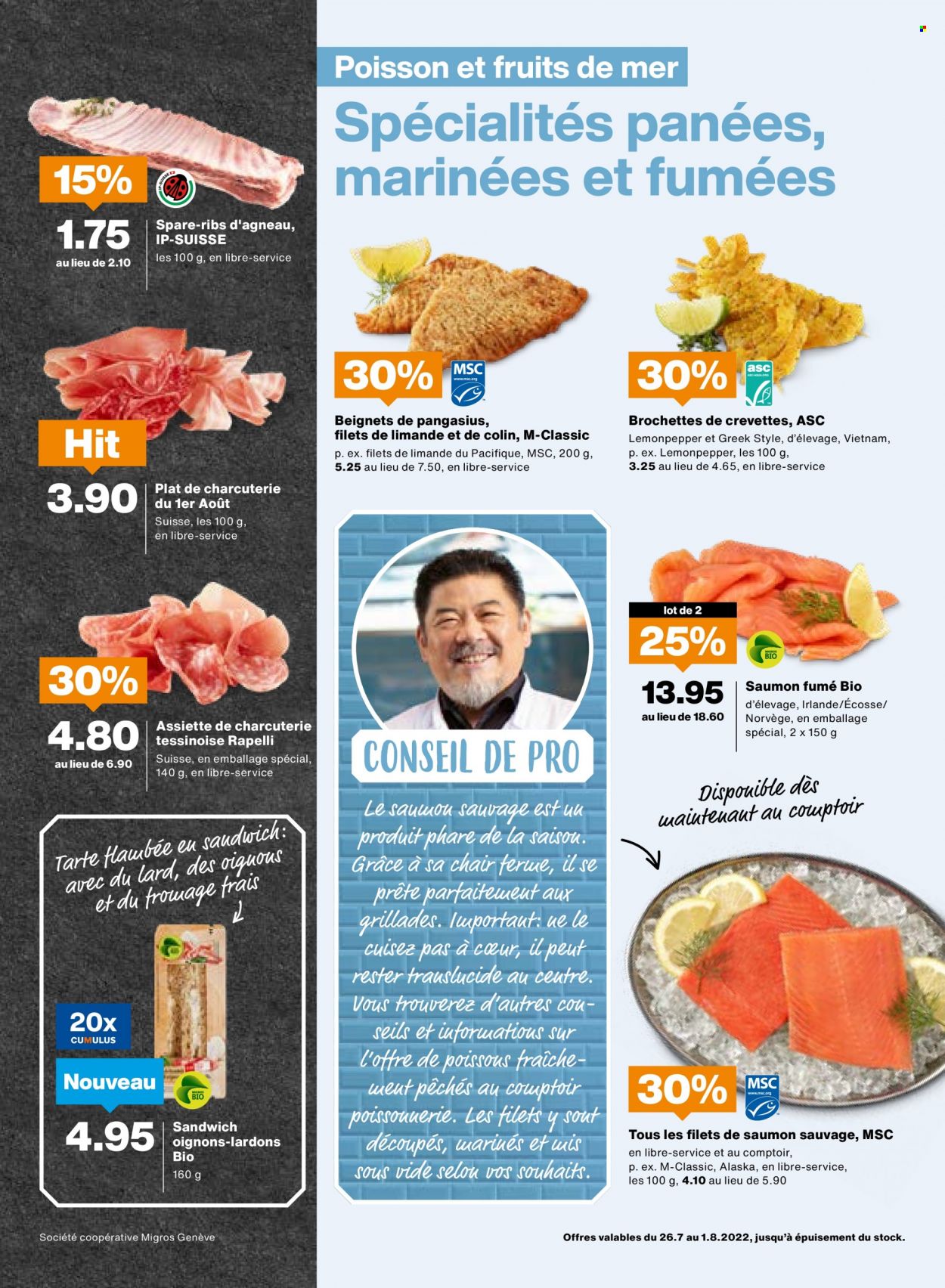 Prospekt Migros - 26.7.2022 - 1.8.2022. Seite 5