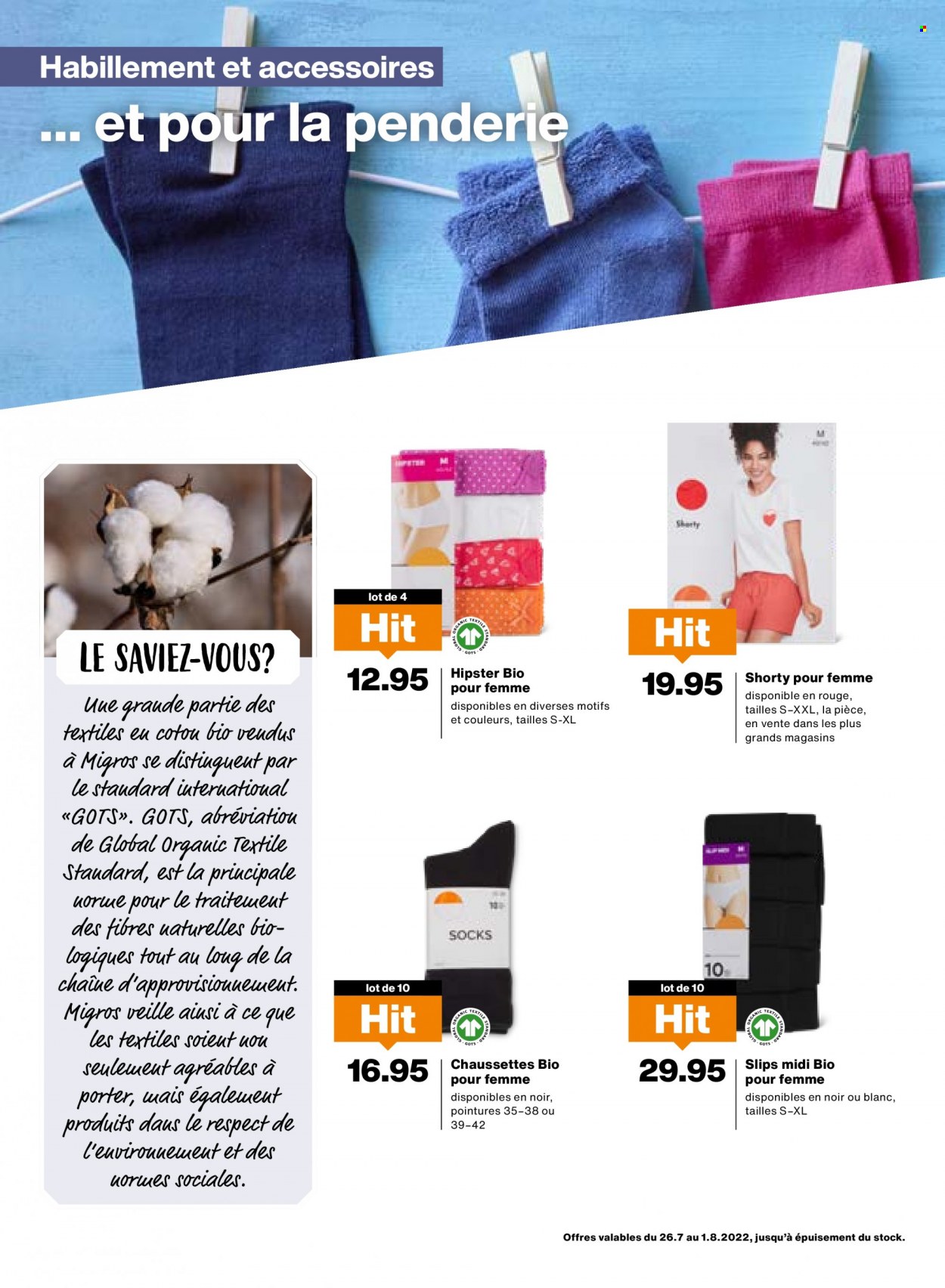 Prospekt Migros - 26.7.2022 - 1.8.2022. Seite 13