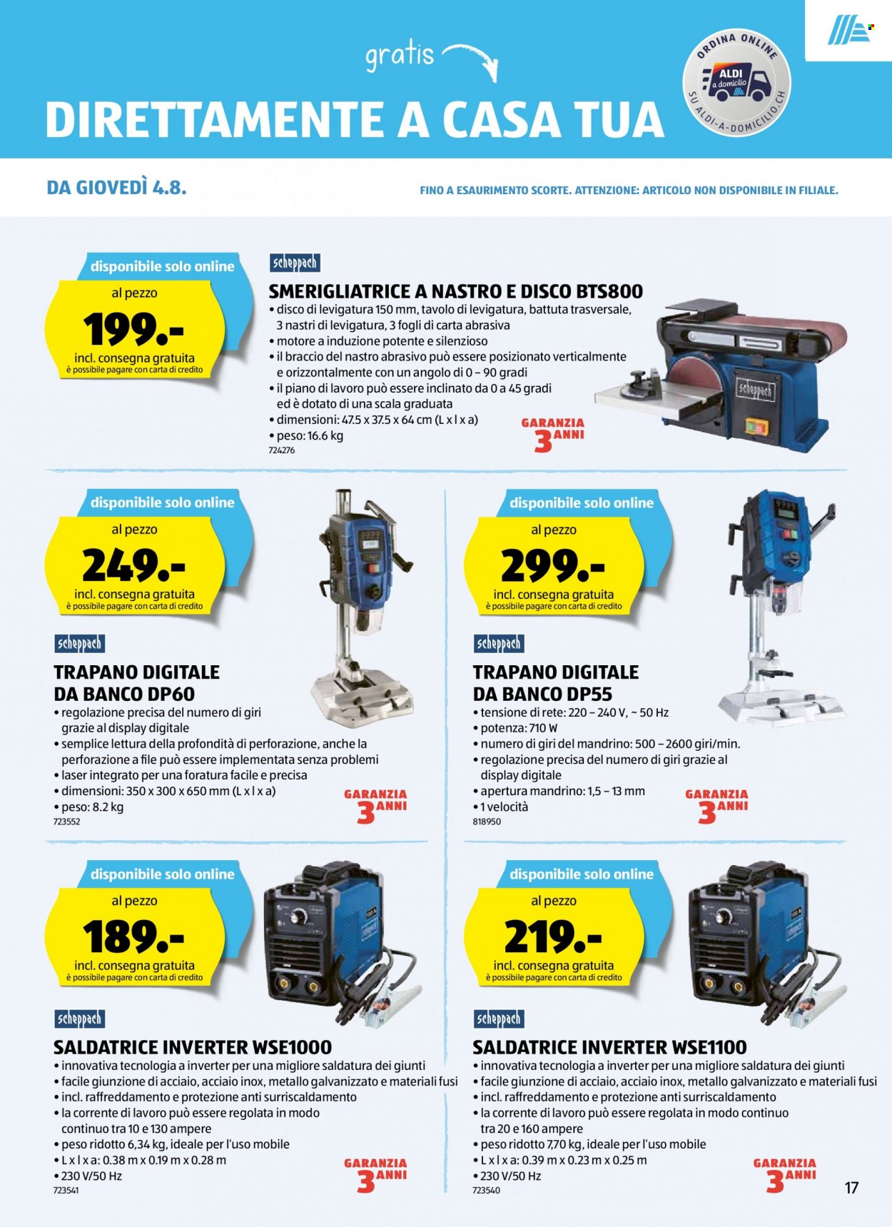 Volantino Aldi - 4.8.2022 - 10.8.2022. Pagina 17