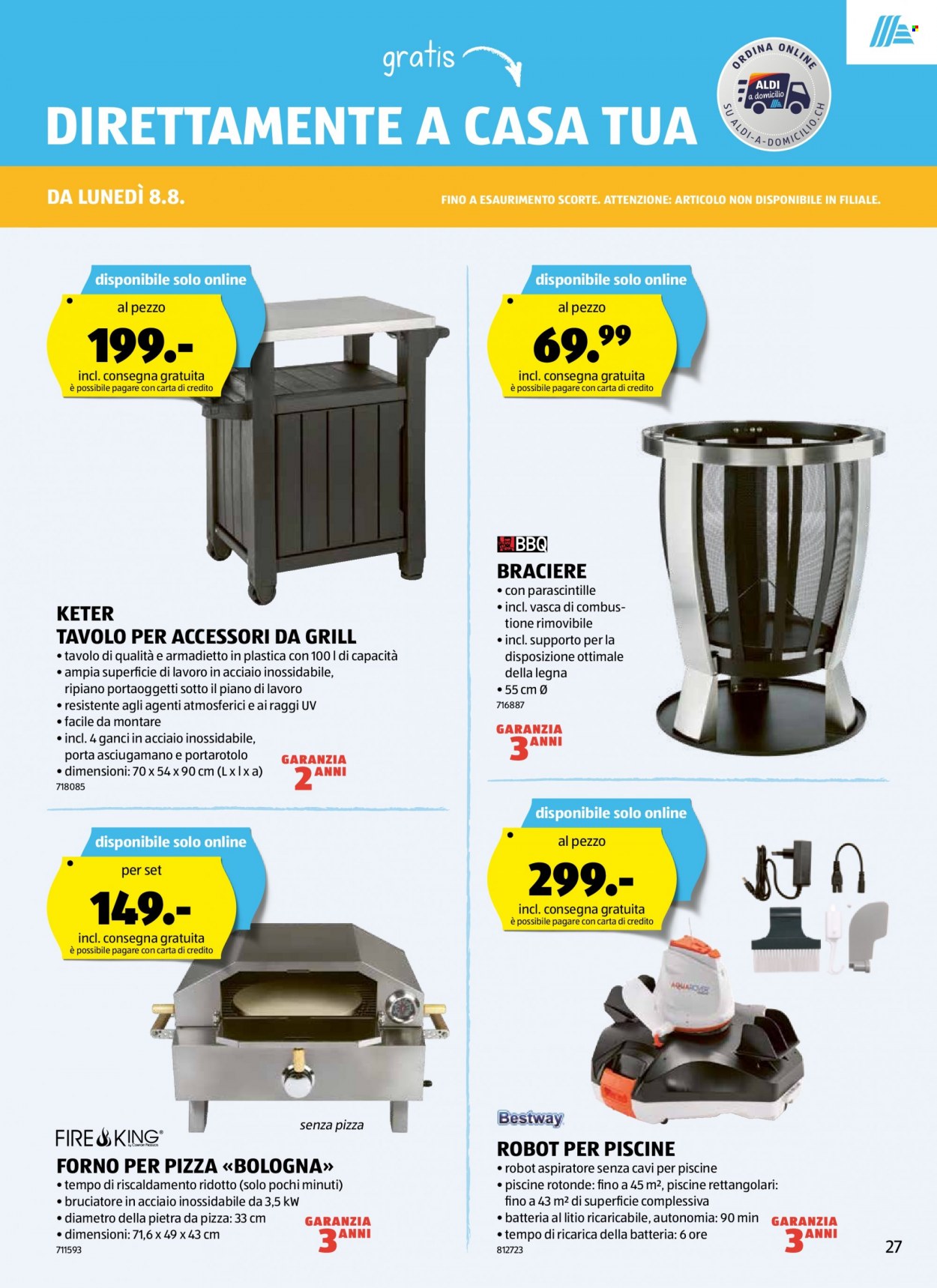 Volantino Aldi - 4.8.2022 - 10.8.2022. Pagina 27