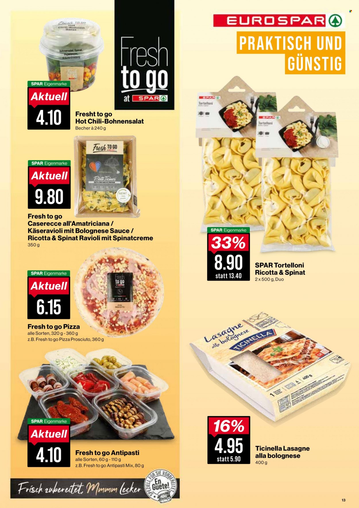 Prospekt SPAR - 2.8.2022 - 6.8.2022. Seite 13