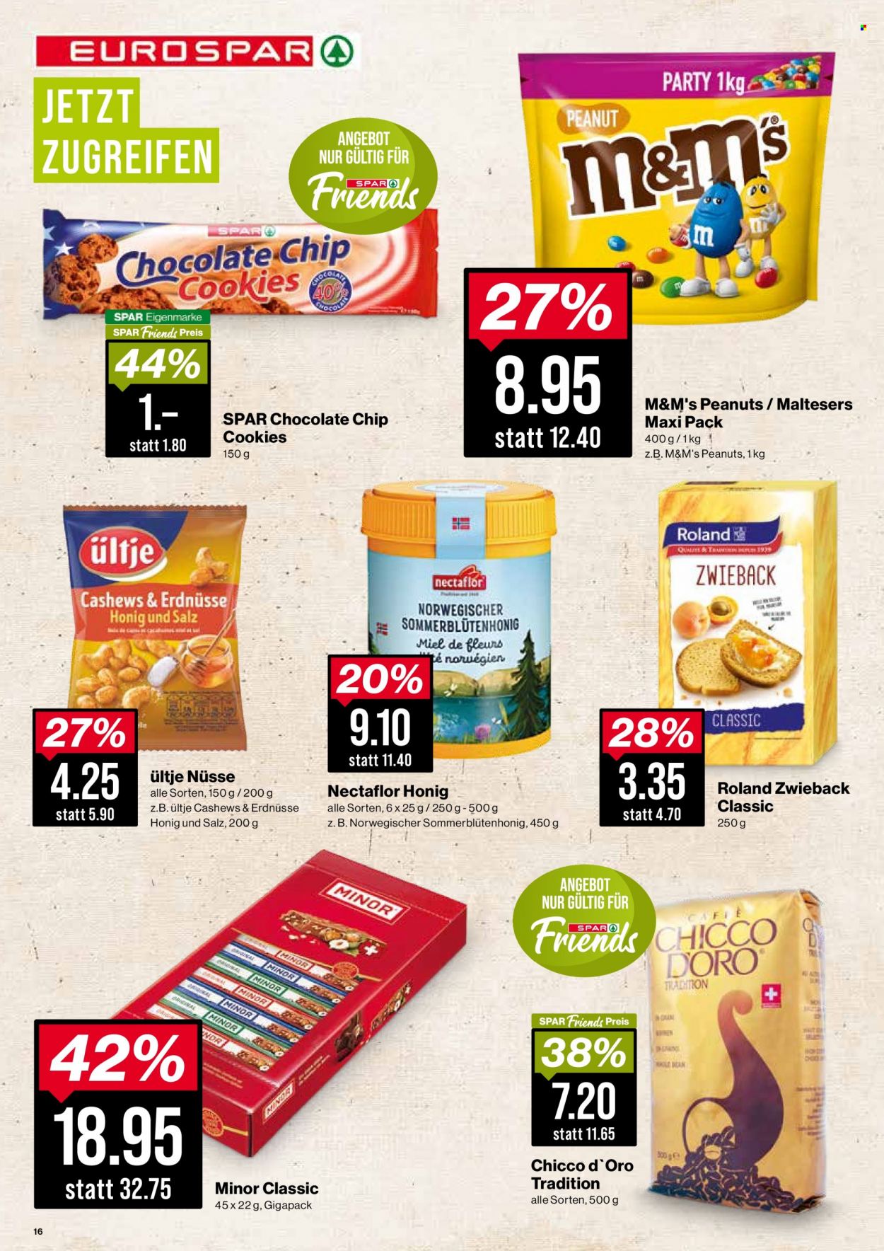 Prospekt SPAR - 2.8.2022 - 6.8.2022. Seite 16