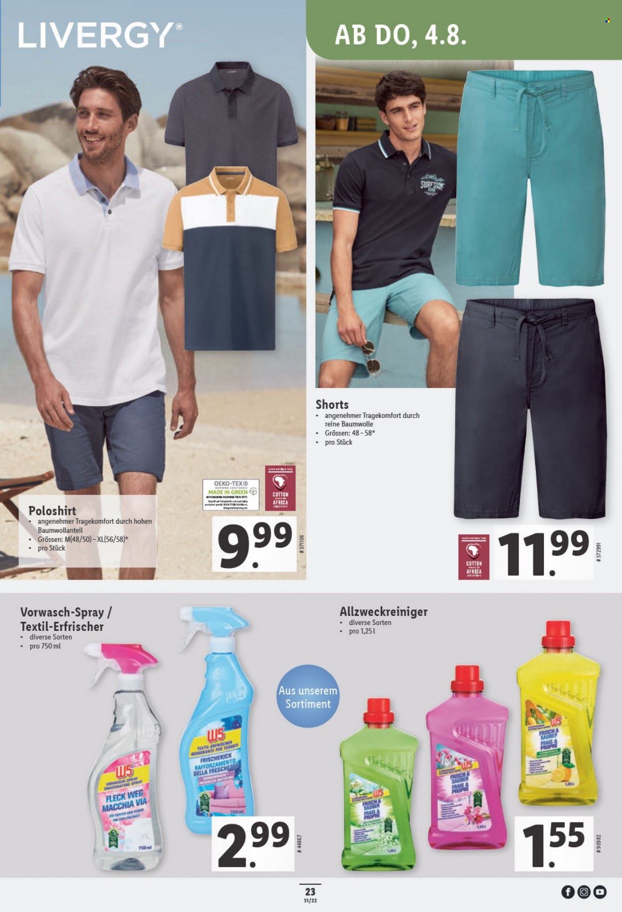 Volantino Lidl - 4.8.2022 - 10.8.2022. Pagina 23