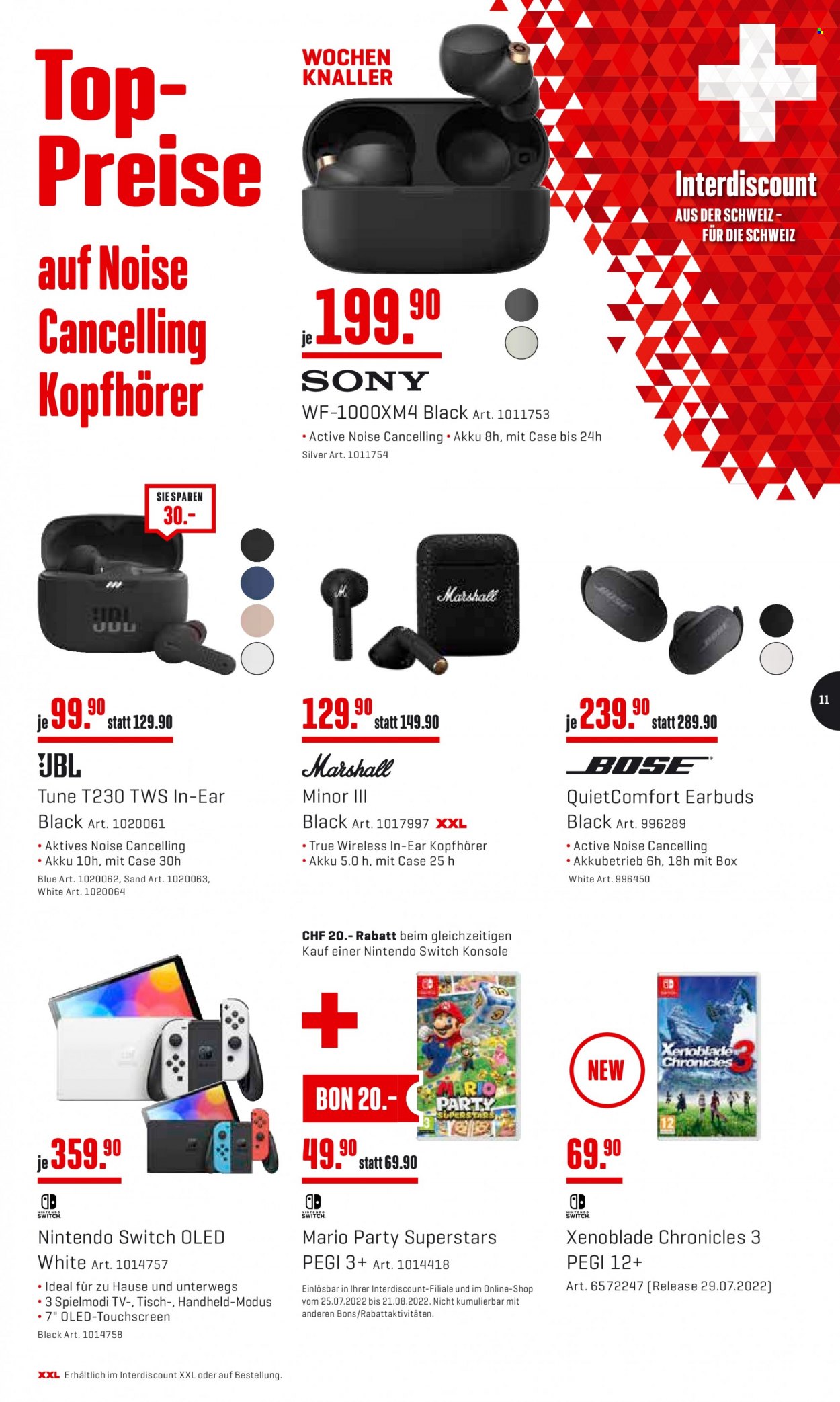 Catalogue Interdiscount - 1.8.2022 - 7.8.2022. Page 11