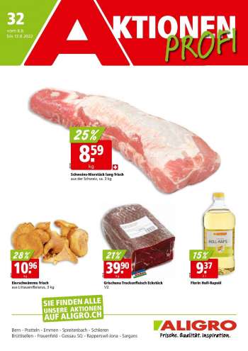 Volantino ALIGRO - 8.8.2022 - 13.8.2022.