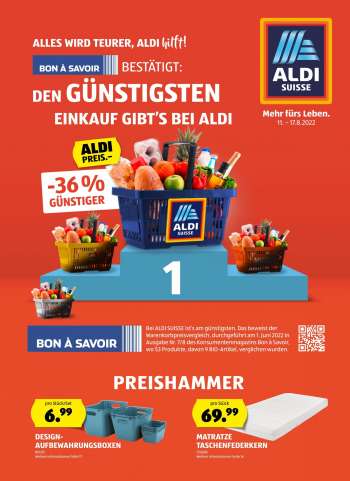 Volantino Aldi - 11.8.2022 - 17.8.2022.