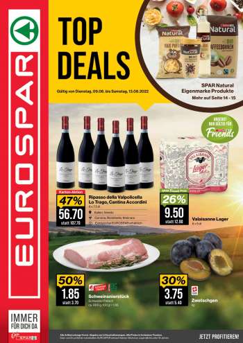 Prospekte SPAR - 9.8.2022 - 13.8.2022.