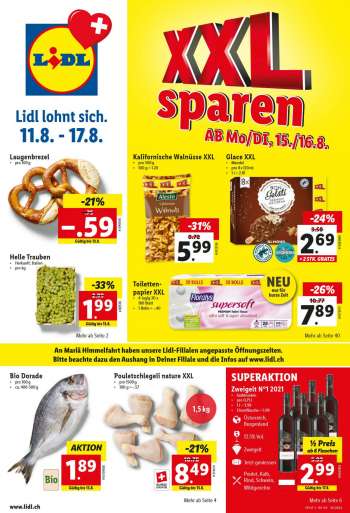 Prospekte Lidl - 11.8.2022 - 17.8.2022.