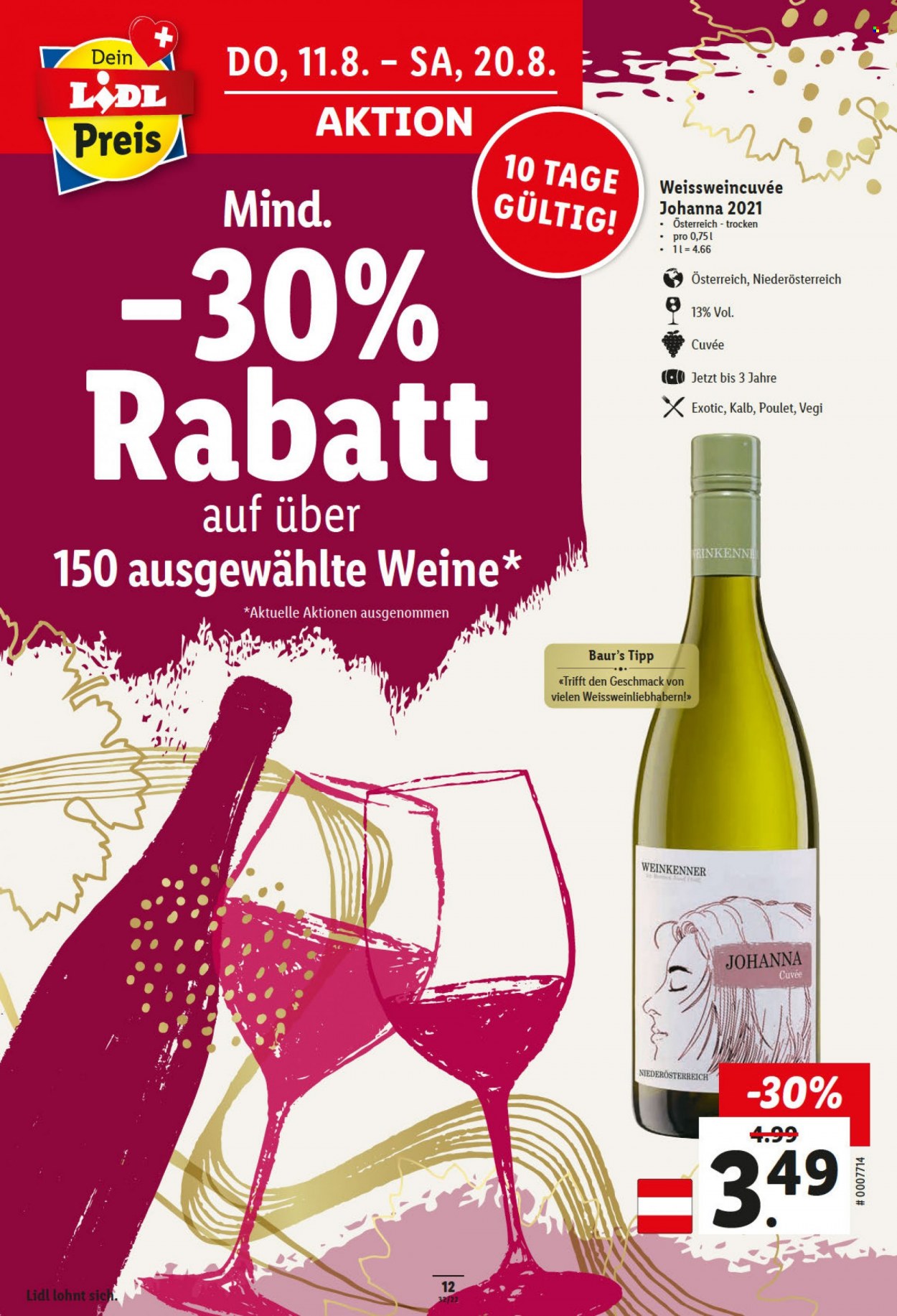 Prospekt Lidl - 11.8.2022 - 17.8.2022. Seite 12