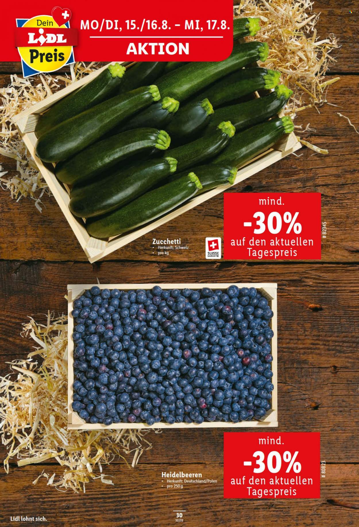 Prospekt Lidl - 11.8.2022 - 17.8.2022. Seite 30