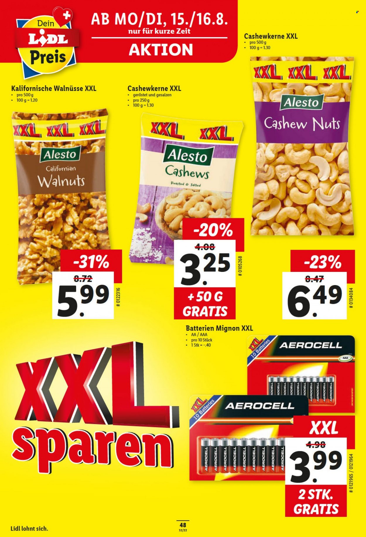 Prospekt Lidl - 11.8.2022 - 17.8.2022. Seite 48