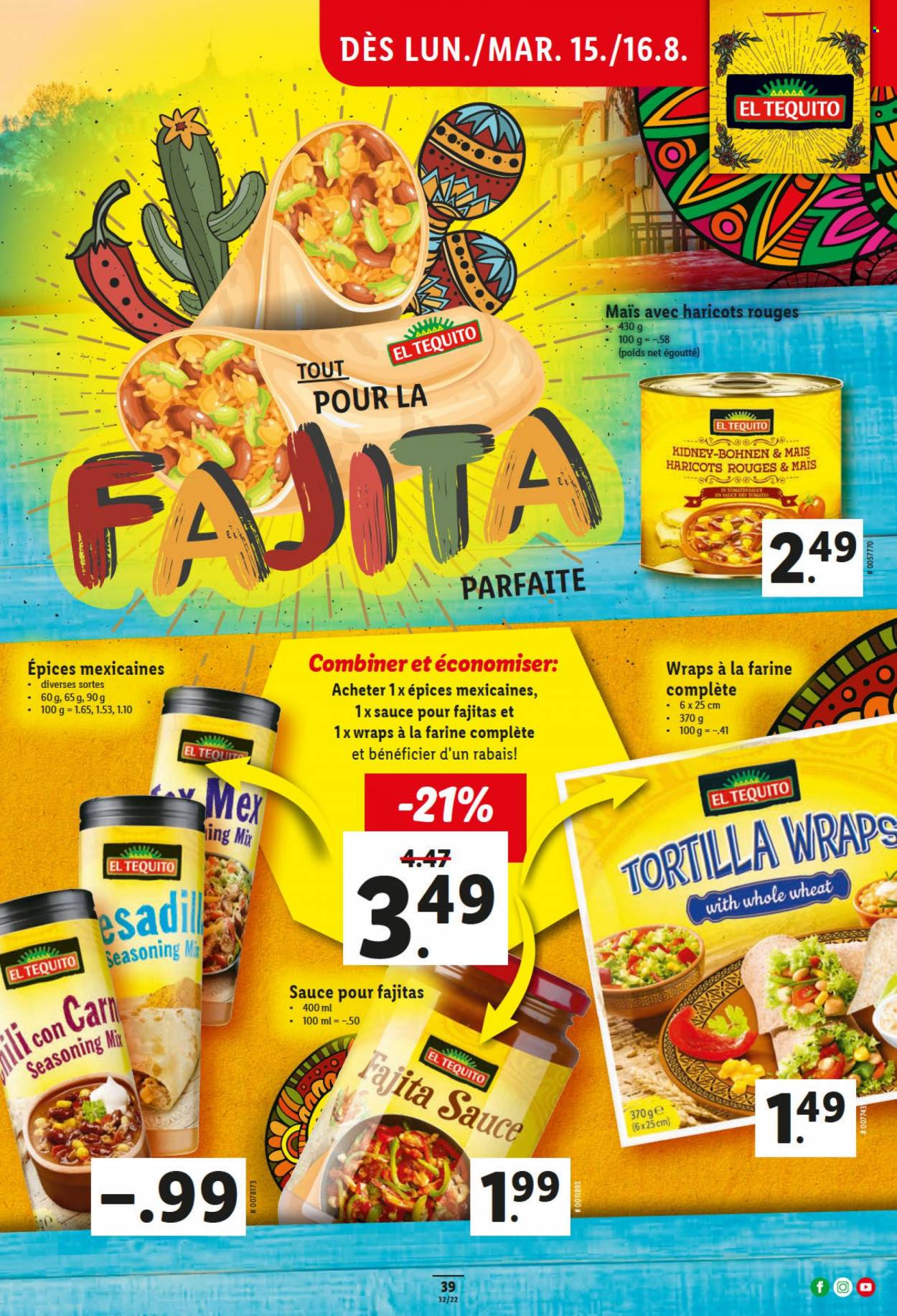 Volantino Lidl - 11.8.2022 - 17.8.2022. Pagina 39