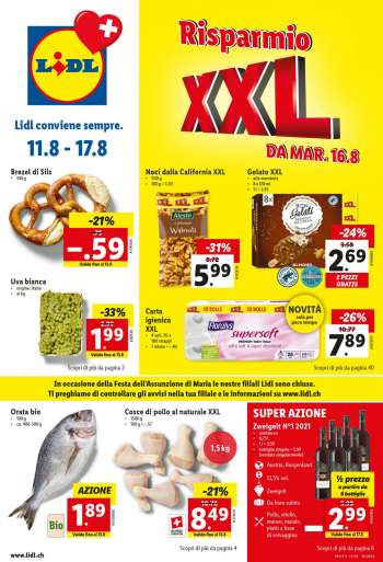 Prospekte Lidl - 11.8.2022 - 17.8.2022.