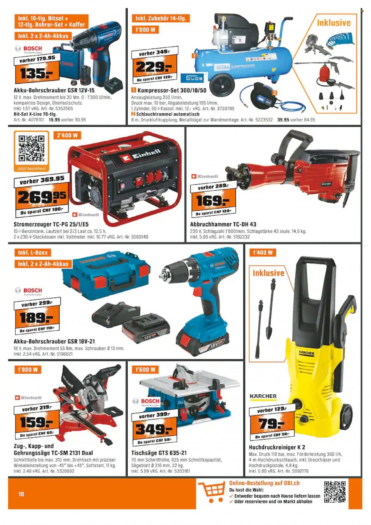 Volantino OBI - 8.8.2022 - 20.8.2022. Pagina 10