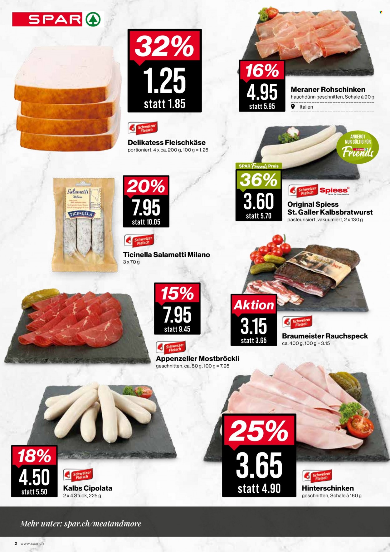 Prospekt SPAR - 16.8.2022 - 20.8.2022. Seite 2