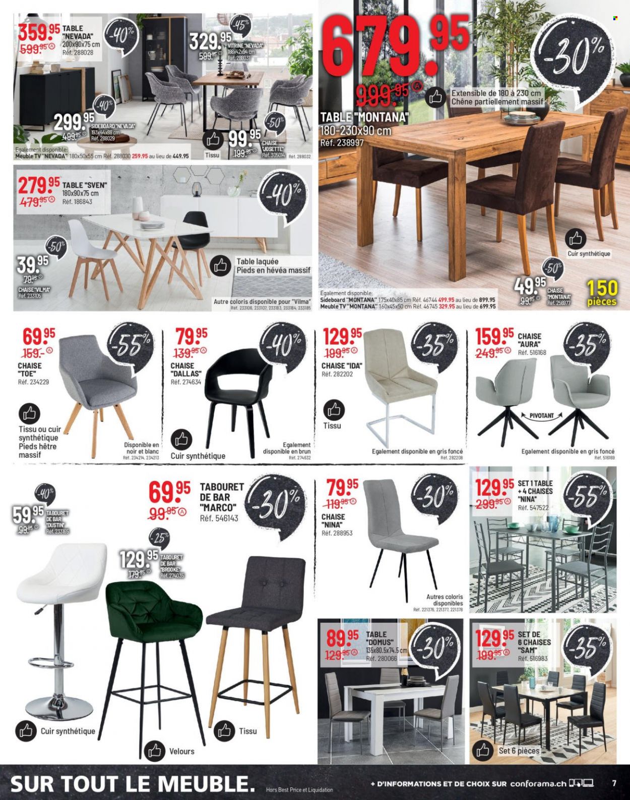 Prospekt Conforama - 9.8.2022 - 22.8.2022. Seite 7