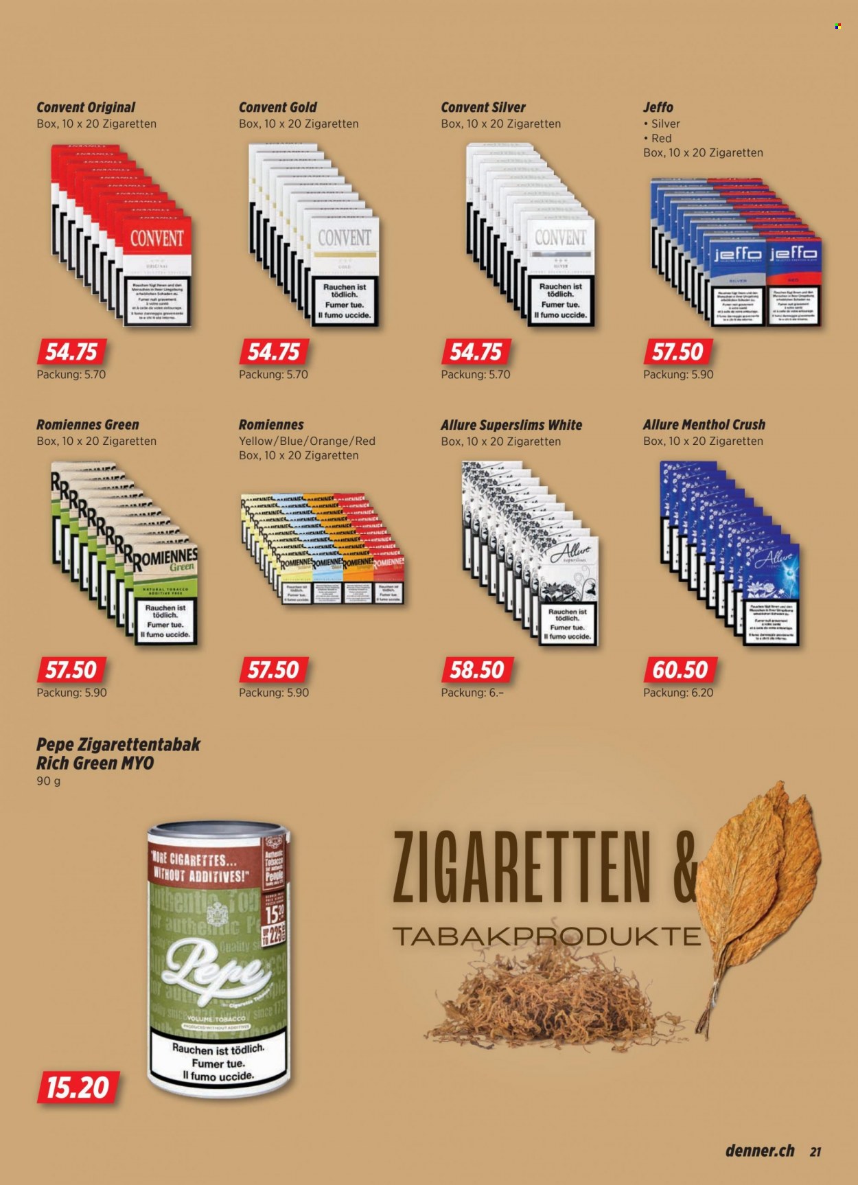 Volantino Denner - 9.8.2022 - 15.8.2022. Pagina 21
