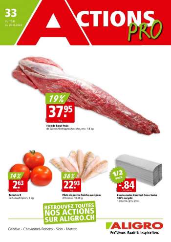 Volantino ALIGRO - 15.8.2022 - 20.8.2022.