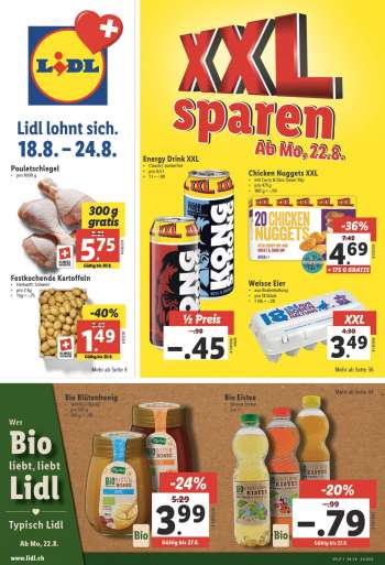 Volantino Lidl - 18.8.2022 - 24.8.2022.