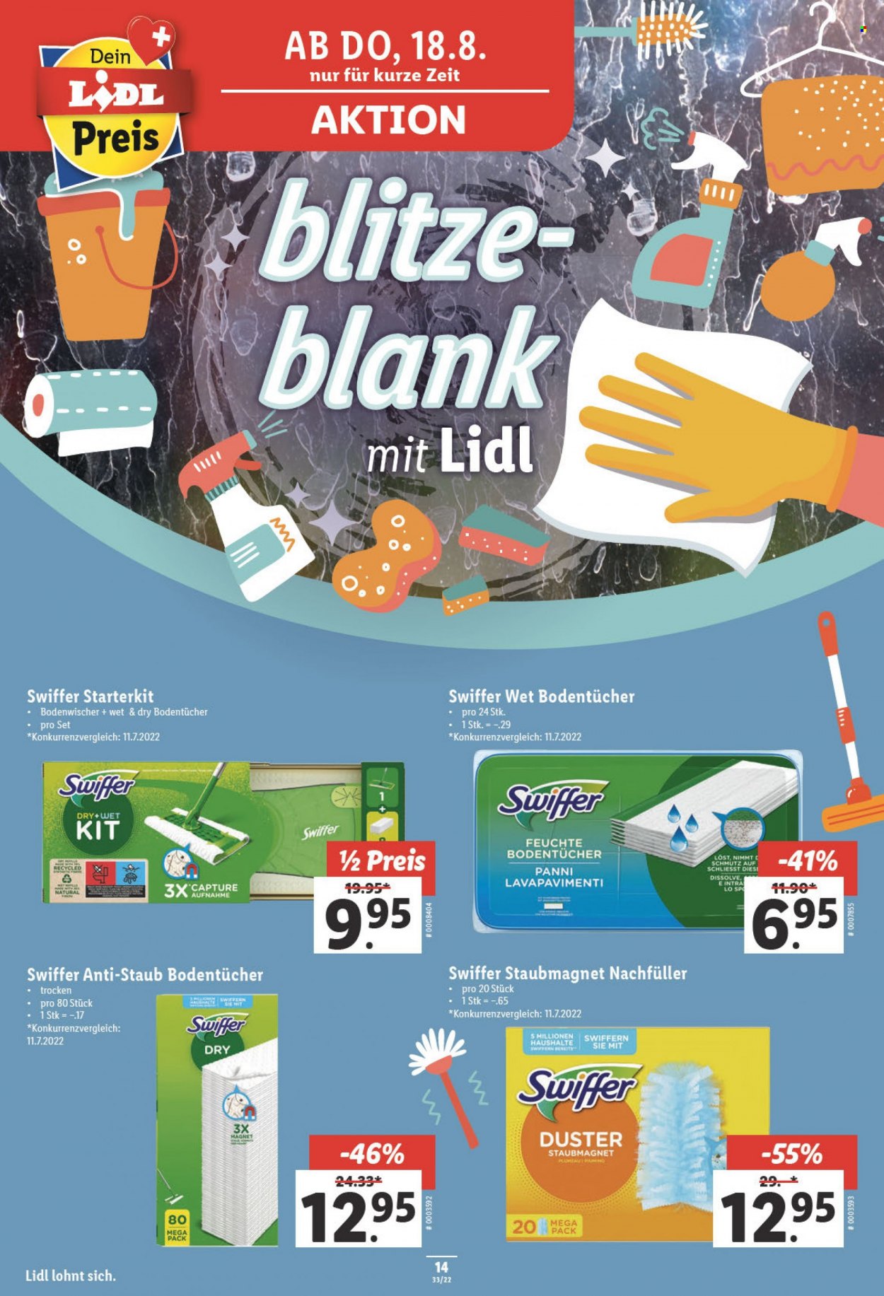 Prospekt Lidl - 18.8.2022 - 24.8.2022. Seite 14