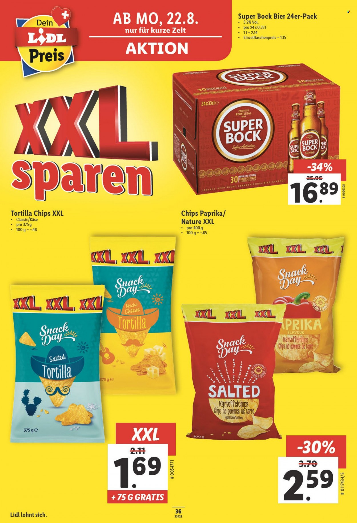 Prospekt Lidl - 18.8.2022 - 24.8.2022. Seite 36