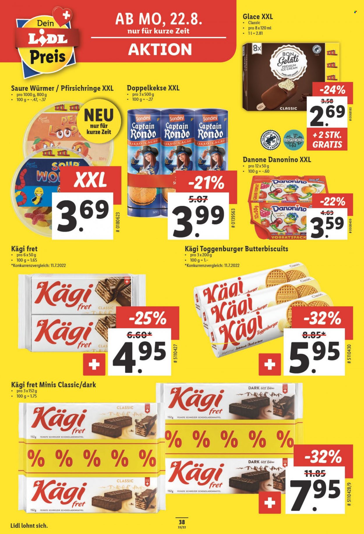 Prospekt Lidl - 18.8.2022 - 24.8.2022. Seite 38