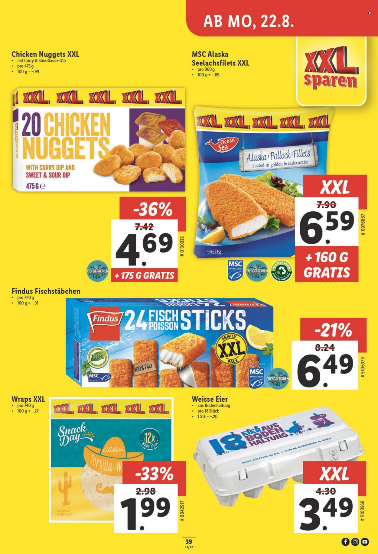 Prospekt Lidl - 18.8.2022 - 24.8.2022. Seite 39