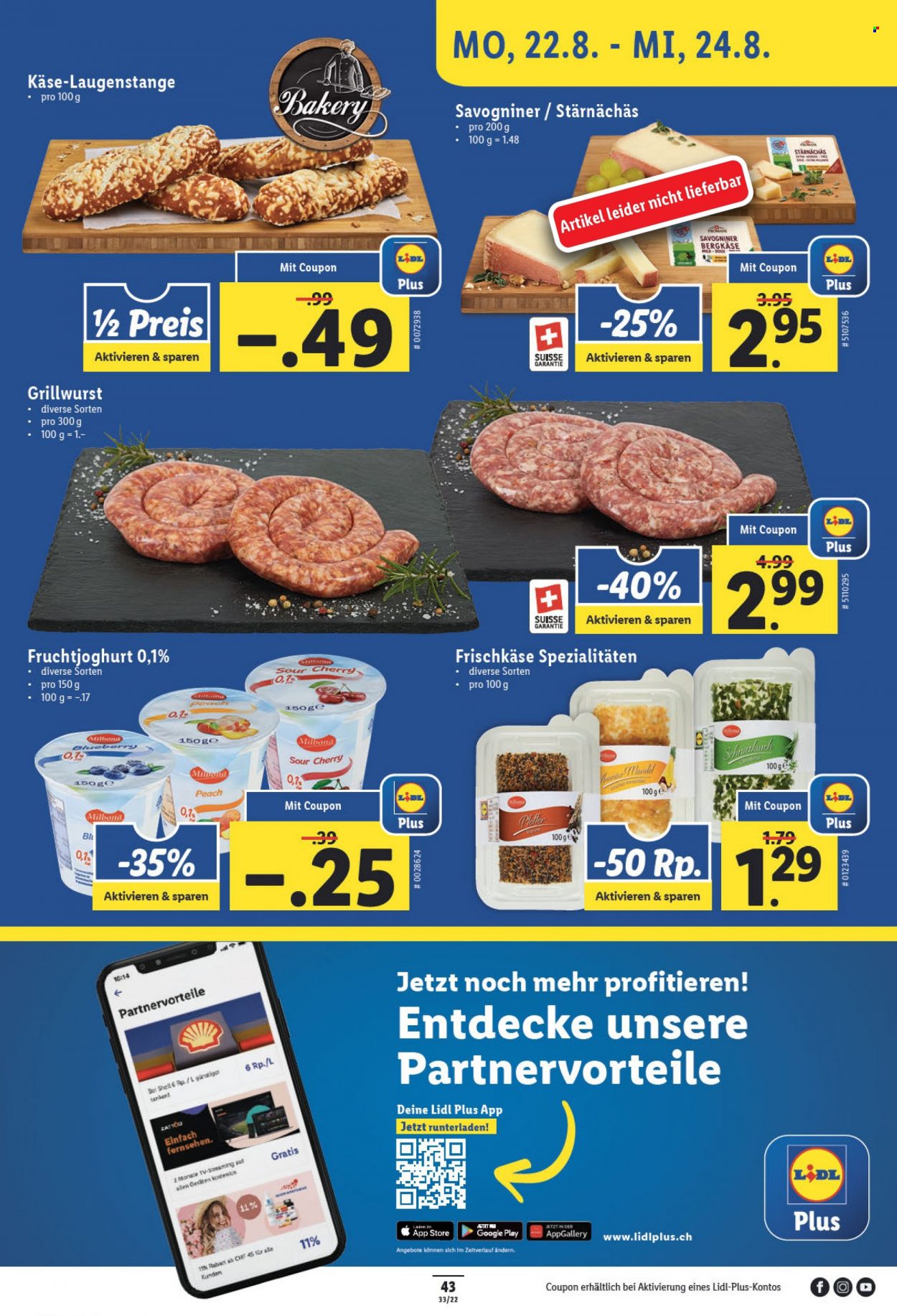 Prospekt Lidl - 18.8.2022 - 24.8.2022. Seite 43